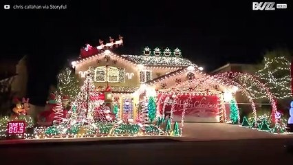 Les décorations de Noël s'allument au rythme d'AC/DC!