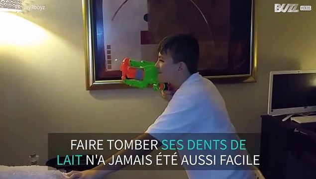 Le pistolet Nerf, l'arme redoutable contre les dents de lait