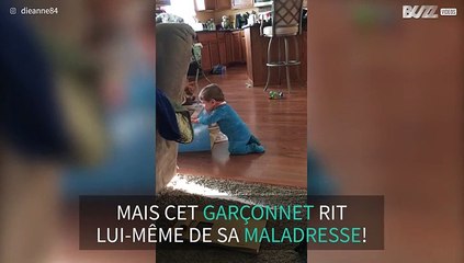 Ce bébé est déjà doté d'auto-dérision