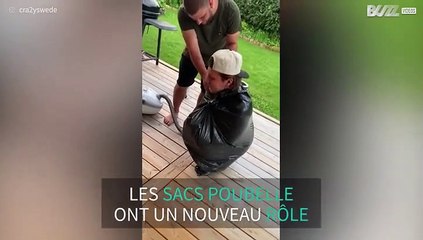 Nouveau challenge: il suffit d'un sac et d'un aspirateur