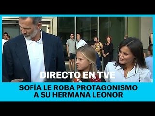 LEONOR habla en TV, eclipsada por su descarada hermana pequeña Sofía