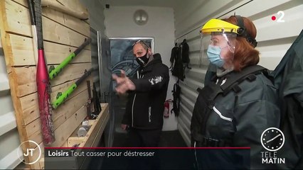 Covid-19 : des salles de destruction pour évacuer la pression liée aux restrictions