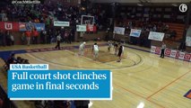 Incredible full-court shot on the buzzer wins basketball game