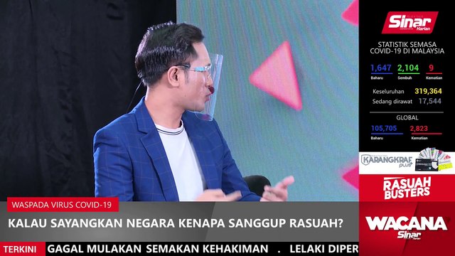 [LIVE] Kalau sayangkan negara kenapa sanggup rasuah?