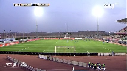 توقف مباراة الفيحاء والفتح احتراما لأذان صلاة المغرب