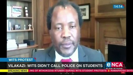 Wits says it did not call police on students