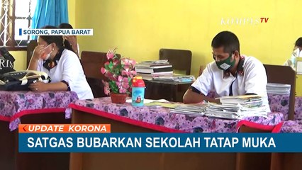 Download Video: Satgas Covid-19 Bubarkan Sekolah Tatap Muka Tanpa Izin di Sorong Papua