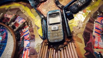 - El Salvador'da geri dönüşüm malzemelerinden yapılan sanat eserleri sergileniyor