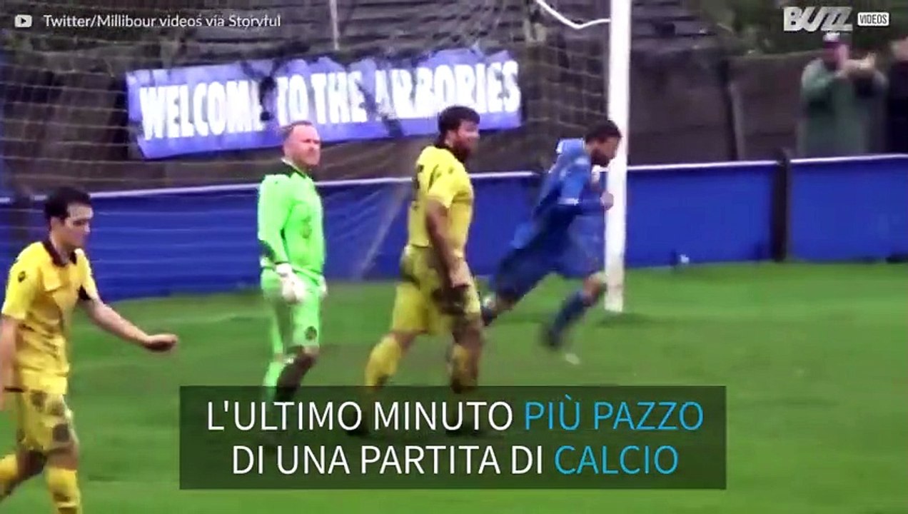 Il 90° minuto più intenso nella storia del calcio!