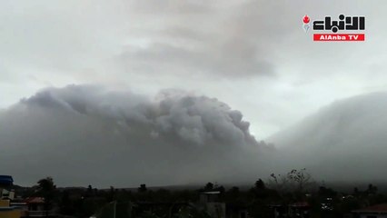 حمم بركان مايون تجلي سكان مناطق بالفلبين