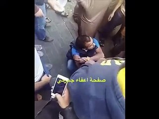 القبض علي حرامي بالرياض من قبل مجموعة من المصريين