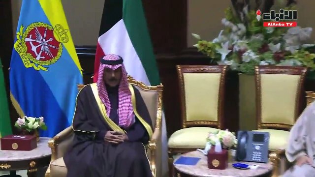 صاحب السمو استقبل ولي العهد ورئيس الوزراء ورئيس الأركان