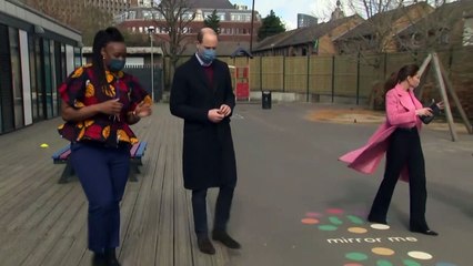 La famille royale britannique n'est "pas raciste", assure le prince William