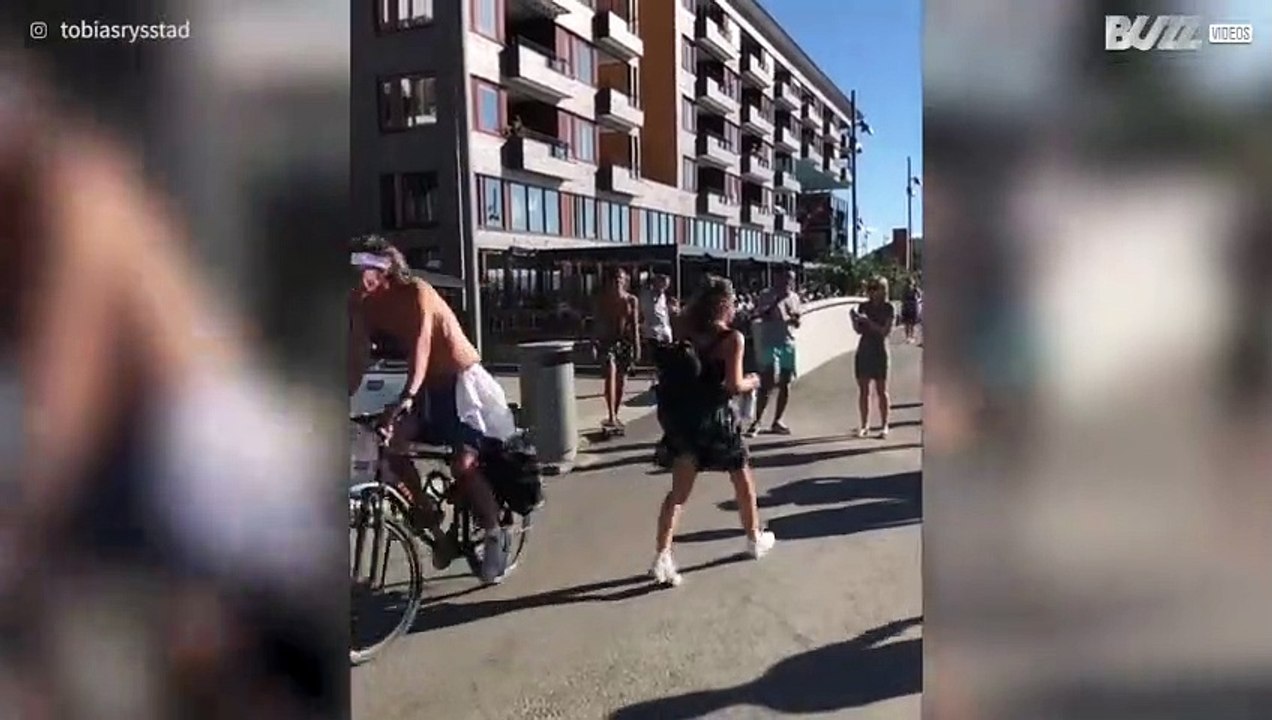 Salto mortale in skate a Oslo