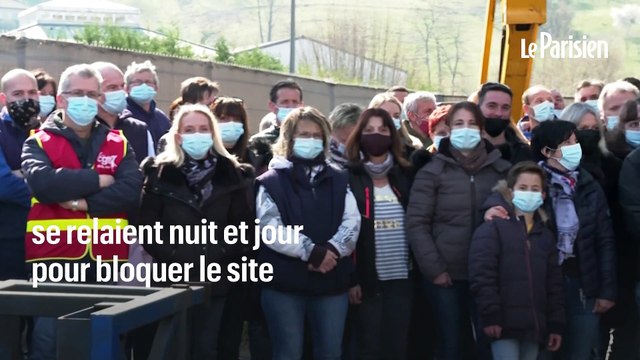 Dans l’Aveyron, des salariés bloquent leur usine contre la suppression de 214 emplois