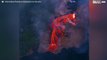 Immagini aeree dell'eruzione del vulcano Kilauea nelle Hawaii