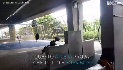 Tenta all'infinito, e riesce a completare un salto mortale