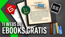 11 WEBS para DESCARGAR EBOOKS GRATIS para tu KINDLE