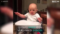 Bimbo adora le canzoni di Shakira