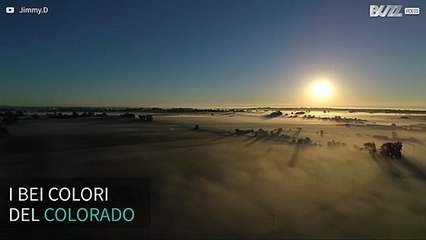 I più bei colori del Colorado all'alba