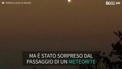 Francia: meteorite avvistato durante l'eruzione vulcanica