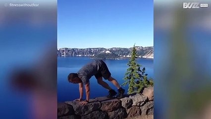 Prova una verticale, ma finisce male