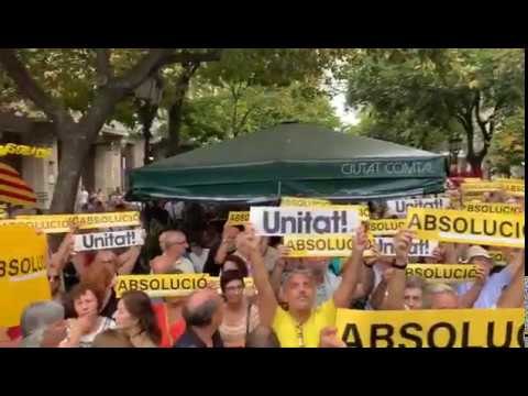 Els assistents al segon aniversari del 20-S demanen unitat i absolució