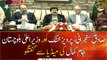 Sadiq Sanjrani, Pervez Khattak, and CM Balochistan Jam Kamal talks to media in Islamabad