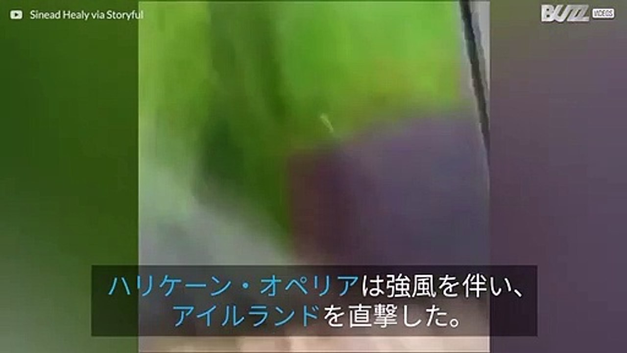 オペリアは二人の命を奪ったーハリケーンがアイルランドを直撃