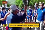 A un mes de elecciones generales: 21% de peruanos aún no definen su voto