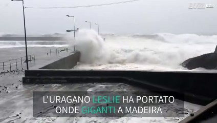 L'isola di Madeira devastata dall'uragano Leslie