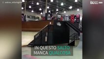 Quando perdi lo skateboard nel bel mezzo di un salto