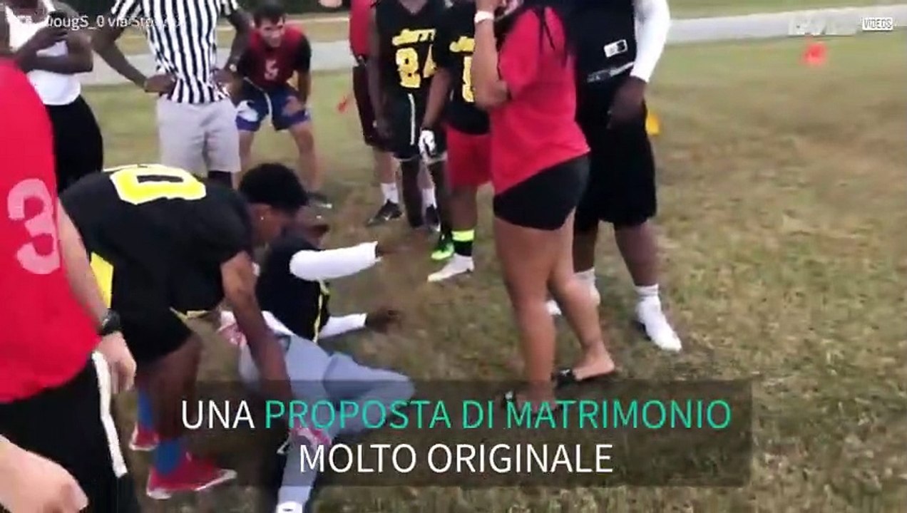 Finge di essere ferito per proporsi alla fidanzata