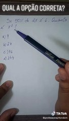Qual a opção correta?