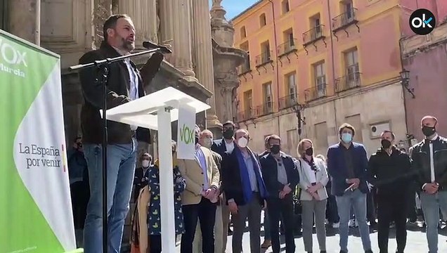 Abascal a Arrimadas en Murcia: Es fácil pactar con Sánchez, sólo hay tener tan pocos escrúpulos cómo él