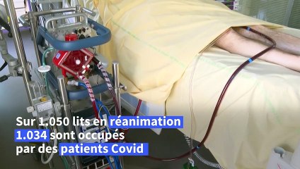 Covid: à l'hôpital Ambroise Paré AP-HP, l'angoisse de ne toujours pas "voir d'issue"