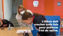 Expérimentation du dépistage salivaire dans une école troyenne