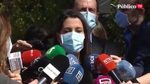 Inés Arrimadas se pronuncia sobre el adelanto electoral en Madrid y la moción de censura en Murcia