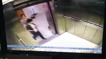 Person appears to sever their leg in horrific freak lift accident