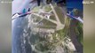 Akrobatik med stridsflygplan filmat med GoPro