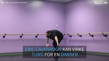 En usannsynlig ballettdanser viser sine fantastiske ferdigheter