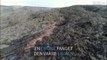 Utrolige droneopptak av vulkanen Kilauea