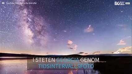 Fantastisk tidsintervallsfilm över staten Georgia i USA över en sjumånadersperiod