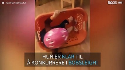 Denne jenten er klar til å konkurrere i vinter-OL!