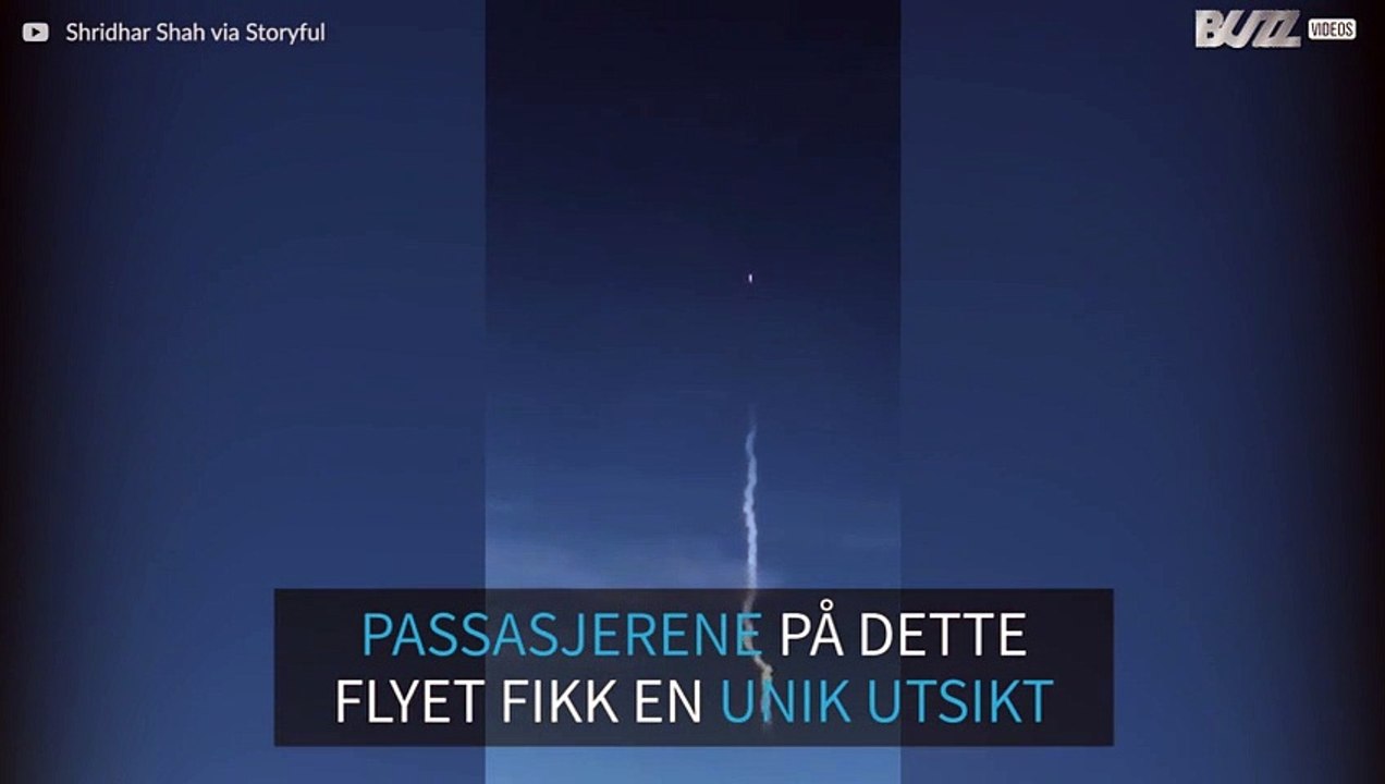 Delta-passasjerer filmet oppskytingen av raketten Falcon Heavy