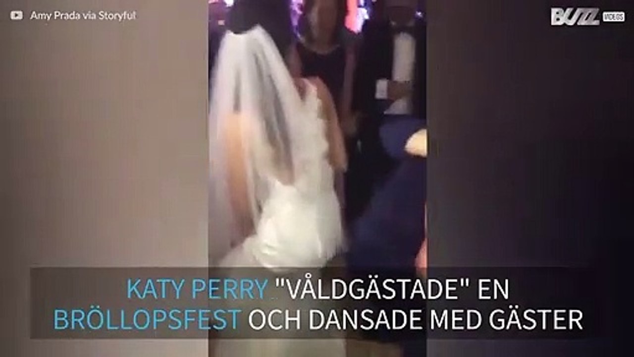 Katy Perry "våldgästar"bröllopsfest i Missouri