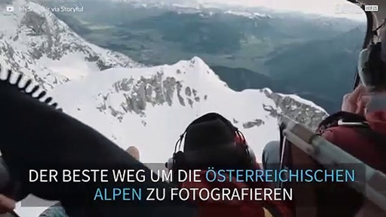 Helikopterflug für Adrenalinjunkies