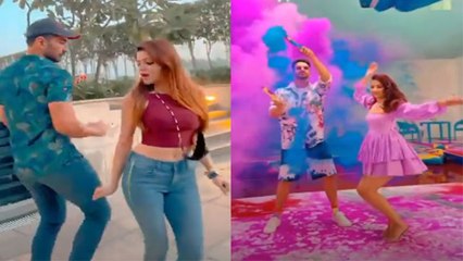 Jasmin Aly के गाने Tera Suit पर थिरकने से खुद को रोक नही पाए Rubina Abhinav ; Watch video |FilmiBeat