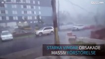Förödande video visar då Puerto Rico drabbas av orkanen Maria