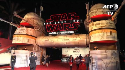 لوس أنجيليس استضافت العرض الأول لآخر اجزاء ستار وورز